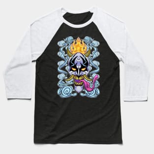 Hannya Demon Mask Baseball T-Shirt